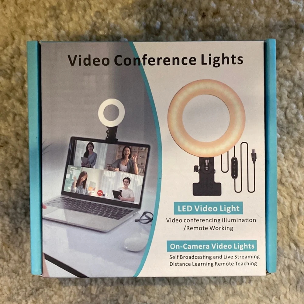 Video conference lights